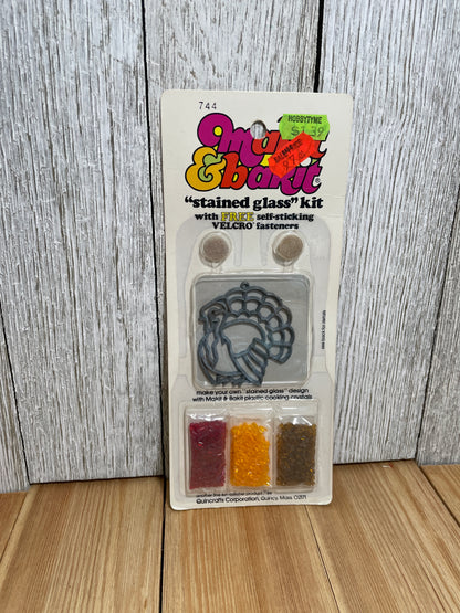 Vtg Makit & Bakit Suncatcher FULL KITS (U Choose Design) Frame and Crystals