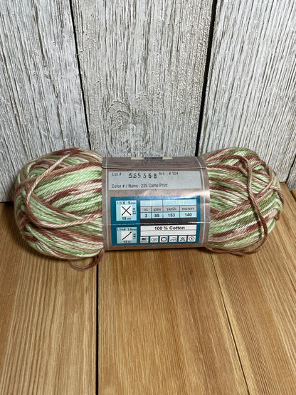 I Love This Cotton Worsted Cotton Yarn Solid and Print (U PIC Bundle)