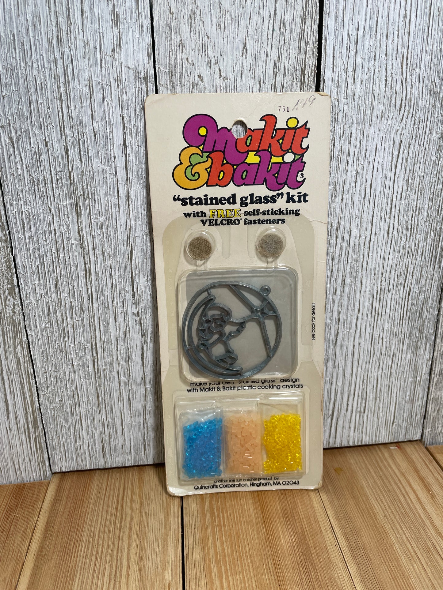 Vtg Makit & Bakit Suncatcher FULL KITS (U Choose Design) Frame and Crystals