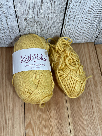Knit Picks Comfy Worsted Cotton Yarn (U PIC Bundle)