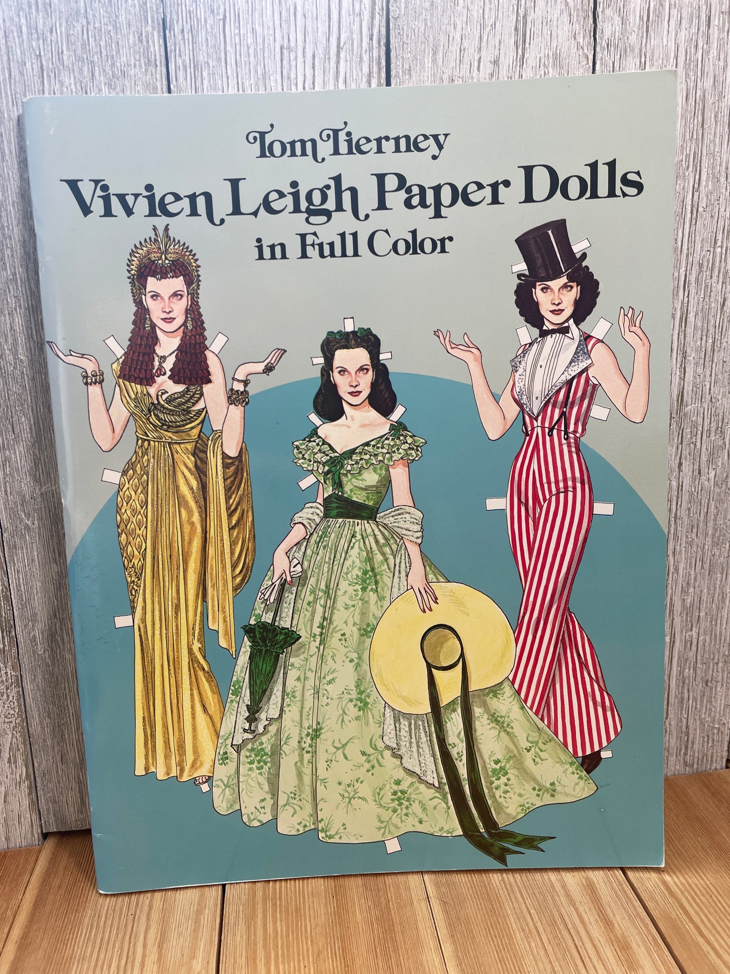 Uncut Paper Dolls in Full Color by Tom Tierney Book New