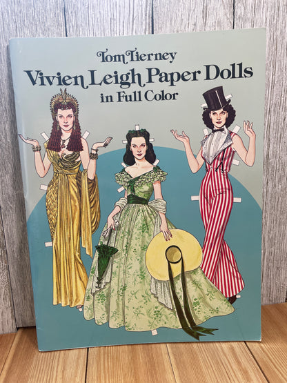 Uncut Paper Dolls in Full Color by Tom Tierney Book New