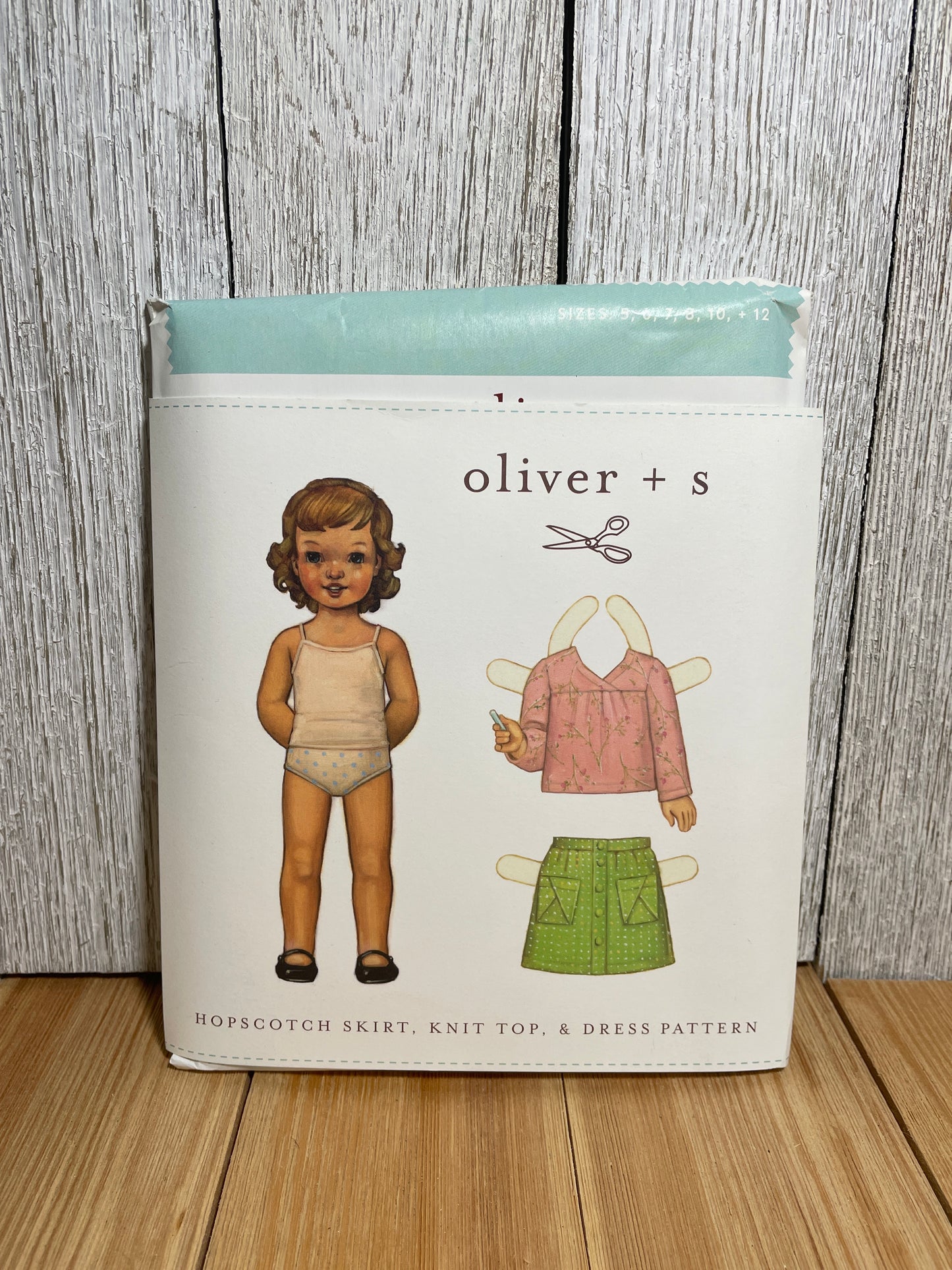 Oliver + S Girls Child Dress and Shorts Physical Pattern (U PIC Pattern) UNCUT FACTORY FOLDED Oliver and S