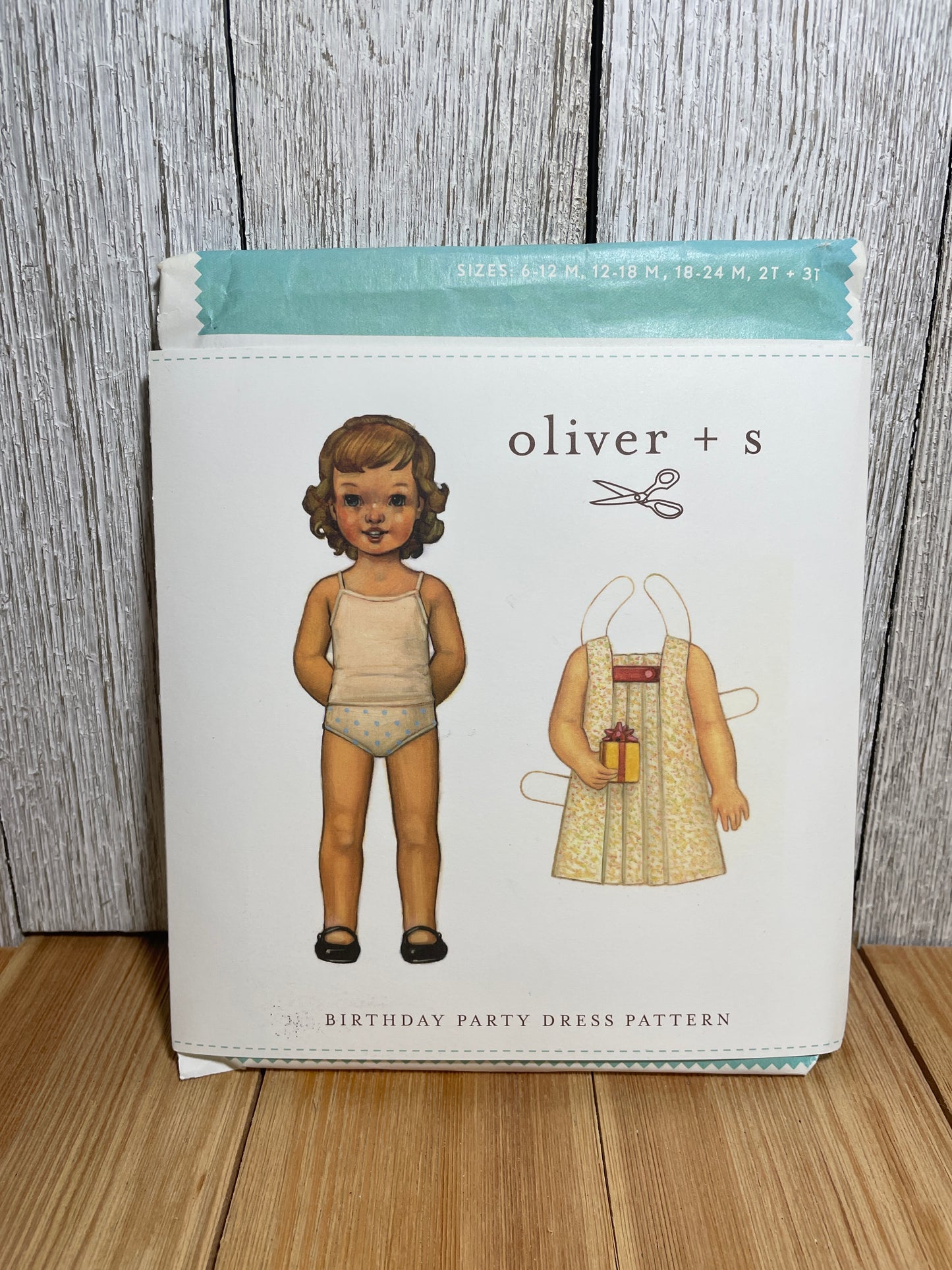 Oliver + S Girls Child Dress and Shorts Physical Pattern (U PIC Pattern) UNCUT FACTORY FOLDED Oliver and S
