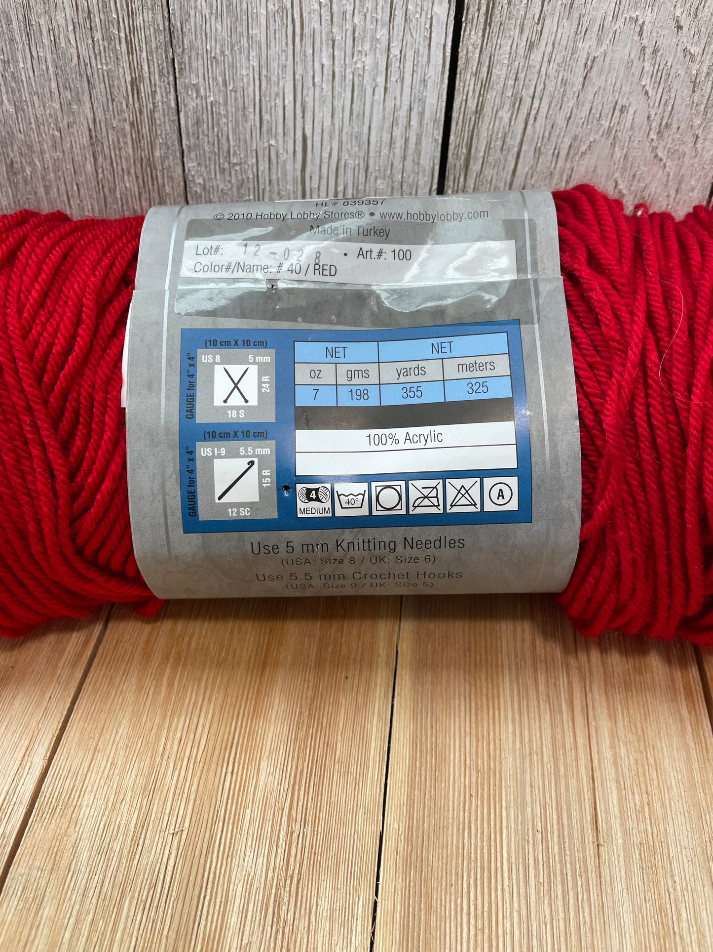 I Love This Yarn Full Skien and Partial Skein (U Pick Color)