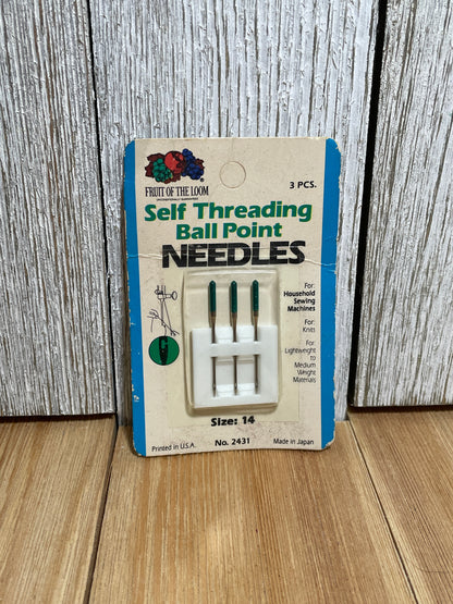 NOS Vintage Sealed Premium BALLPOINT Sewing Machine Needles (U PICK SIZE AND BRAND)