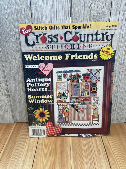 Cross Country Stitching Magazine Cross Stitch Pattern Choose Your Book