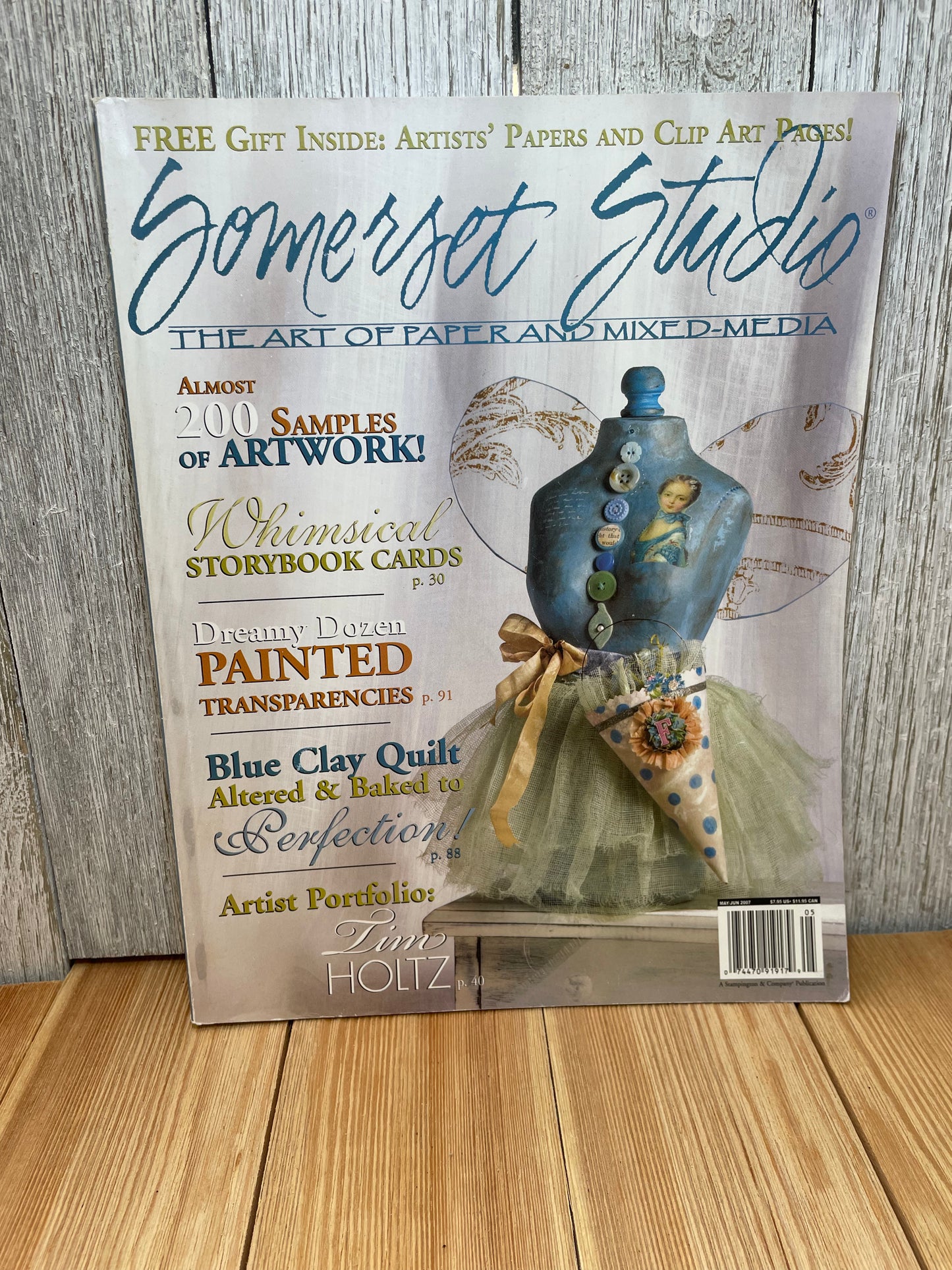 Somerset Studio The Art of Paper and Mixed-Media (U Pick Magazine)