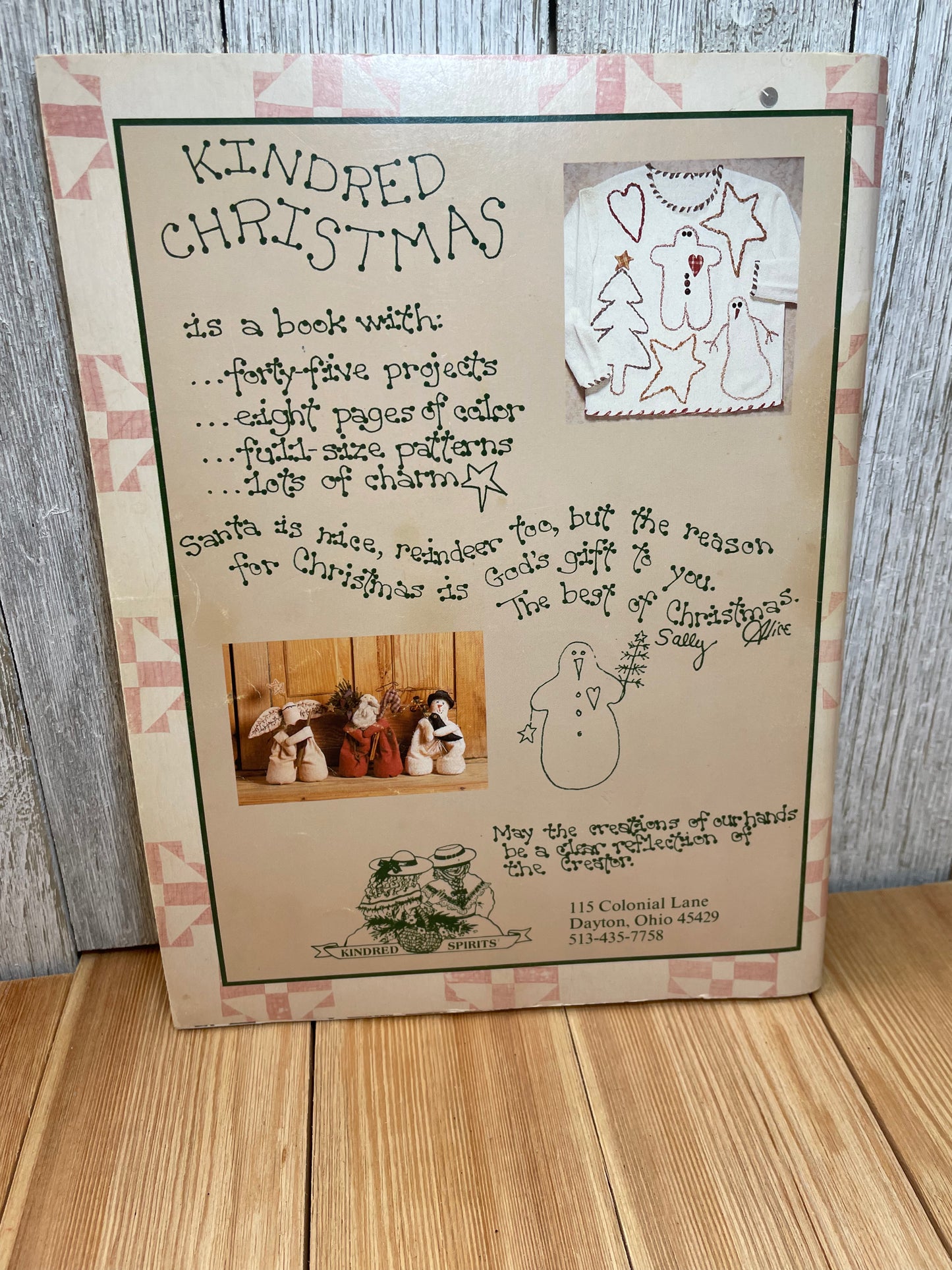 Kindred Christmas by Kindred Spirits Pattern Book