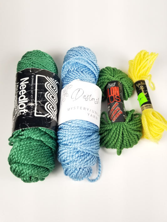 Plastic canvas yarn 4 skein bundle