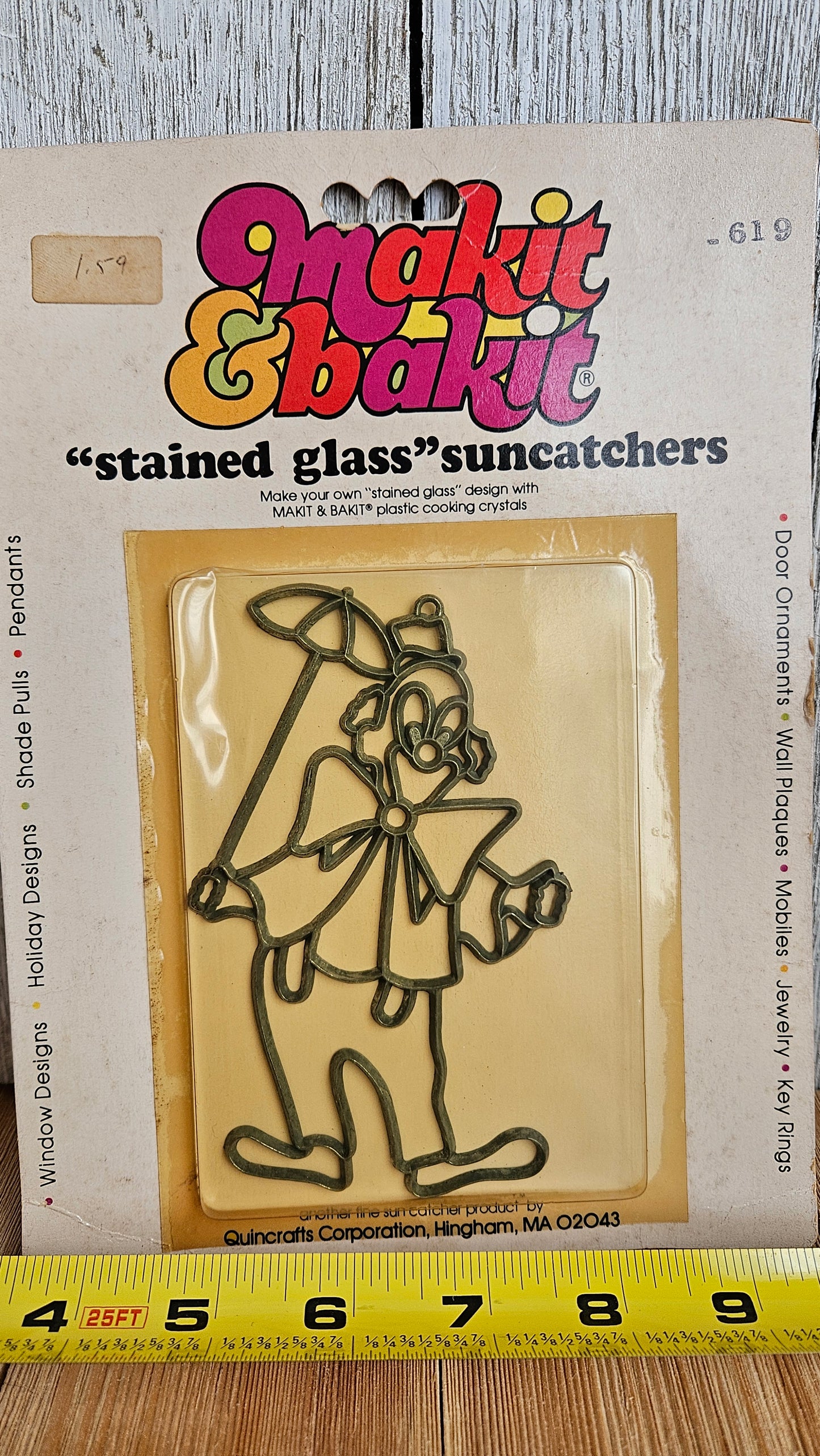 Vtg Makit & Bakit Suncatcher Frame OR Full Kits (U Choose Design)
