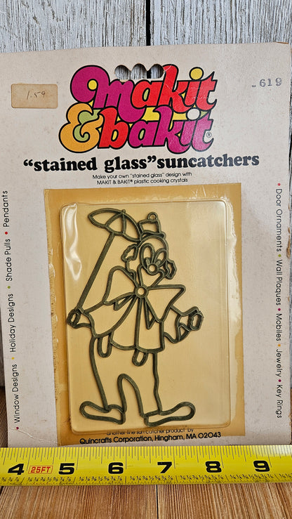 Vtg Makit & Bakit Suncatcher Frame OR Full Kits (U Choose Design)
