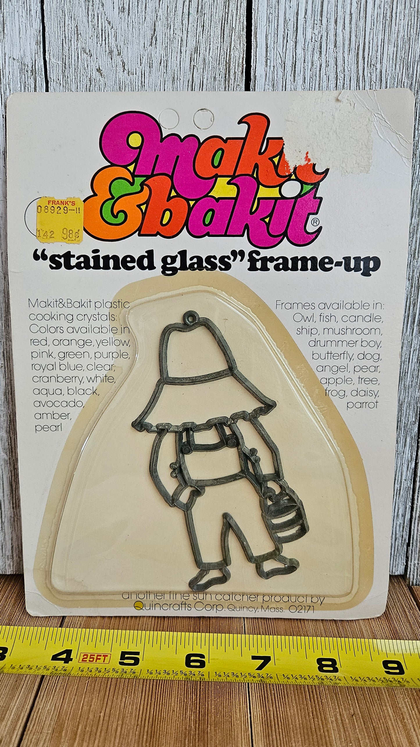 Vtg Makit & Bakit Suncatcher Frame OR Full Kits (U Choose Design)