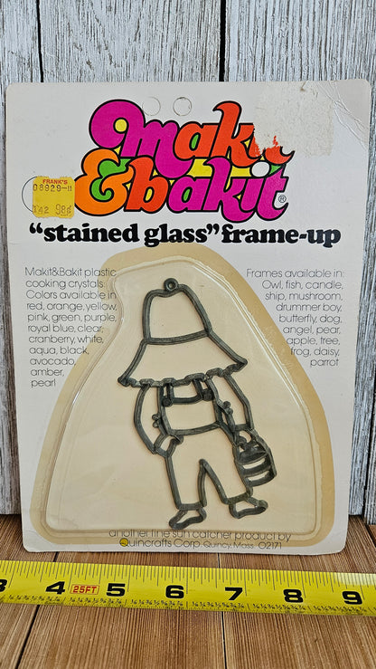 Vtg Makit & Bakit Suncatcher Frame OR Full Kits (U Choose Design)