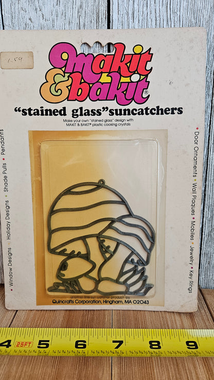 Vtg Makit & Bakit Suncatcher Frame OR Full Kits (U Choose Design)