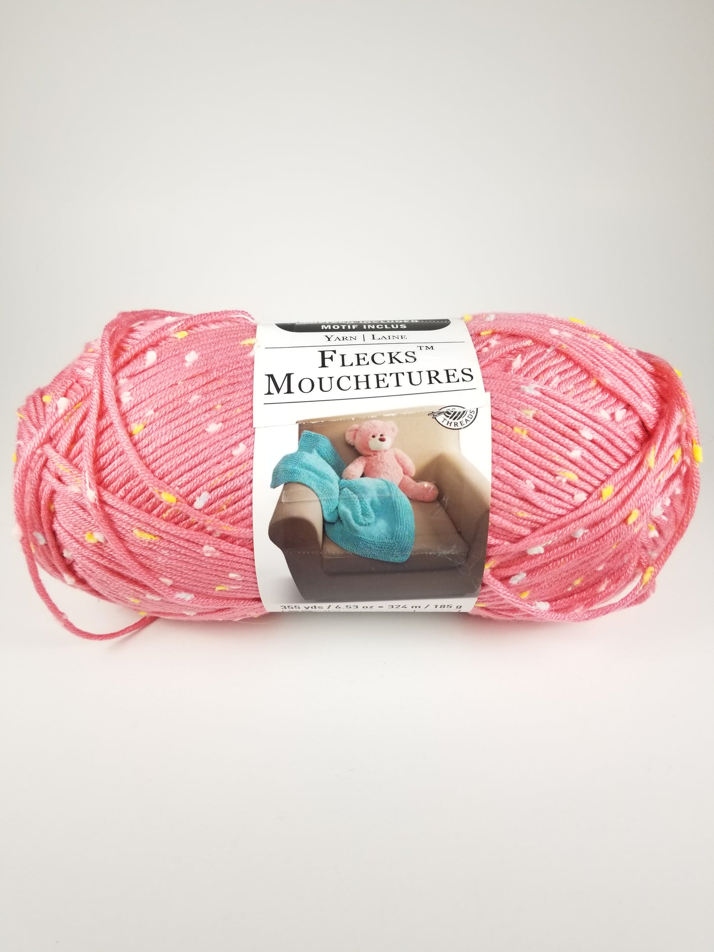 Loops and Thread Flecks Mouchetures Deco Rose 20-A Lot: 2112 Yarn