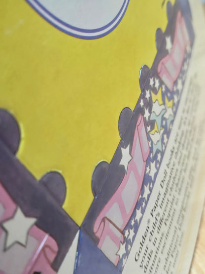 Super Star Barbie Paper Doll Book MISPRINT UNCUT By a Golden Book Comes with TWO dolls