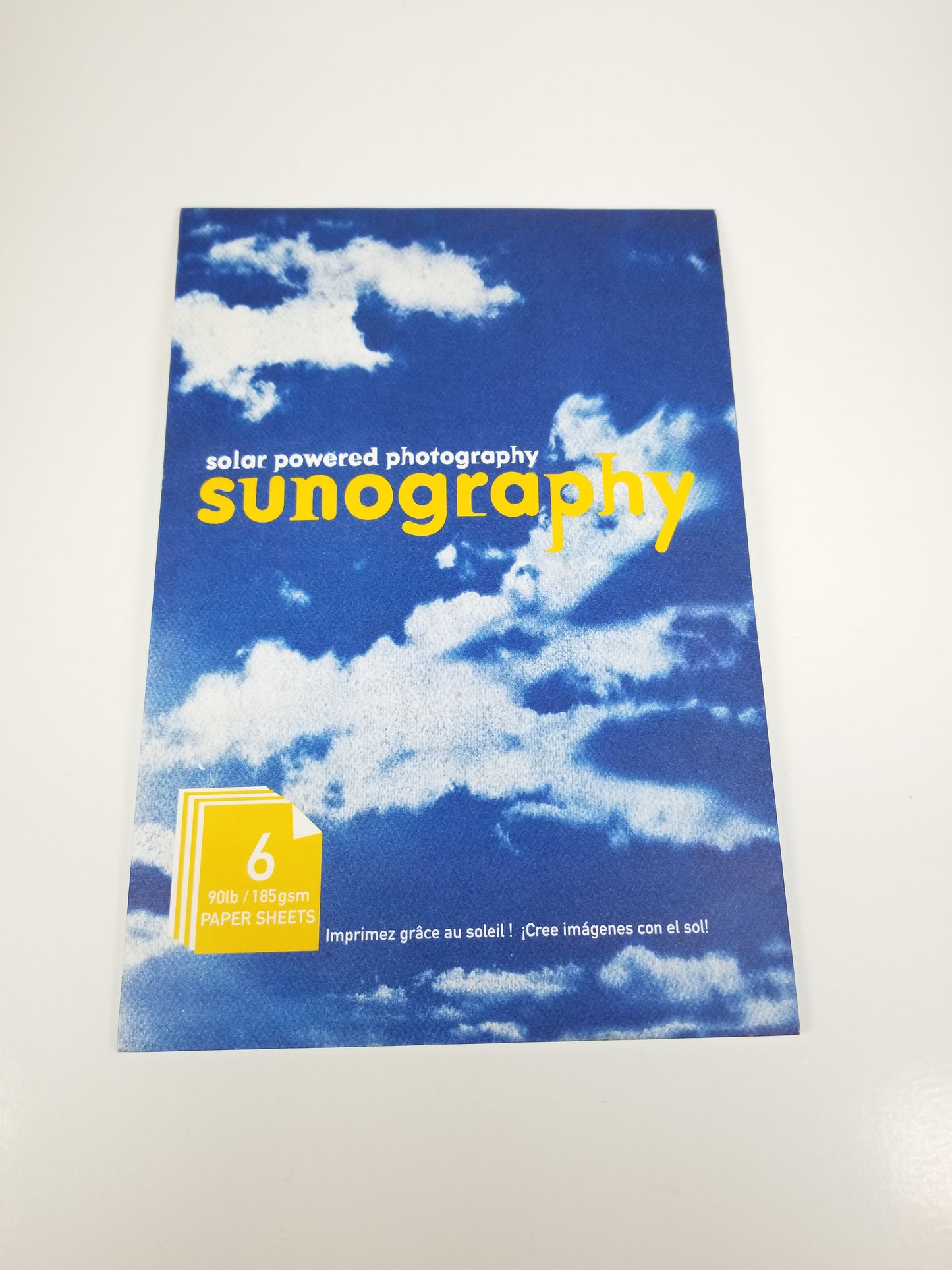 Solar Powered Photography Sunography 6 Paper Sheets