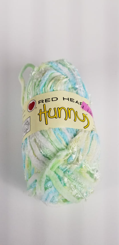 Red Heart yarn Hunny Seaspray Print