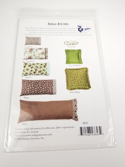 Indygo Junction Pillow Party IJ843 Sewing Pattern 8 styles