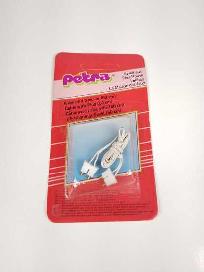 Lundby Petra # 62078 - Cable with Plugs 50 cm Light Play-House box in mint condition