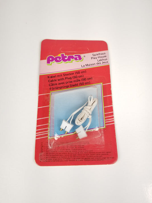 Lundby Petra # 62078 - Cable with Plugs 50 cm Light Play-House box in mint condition