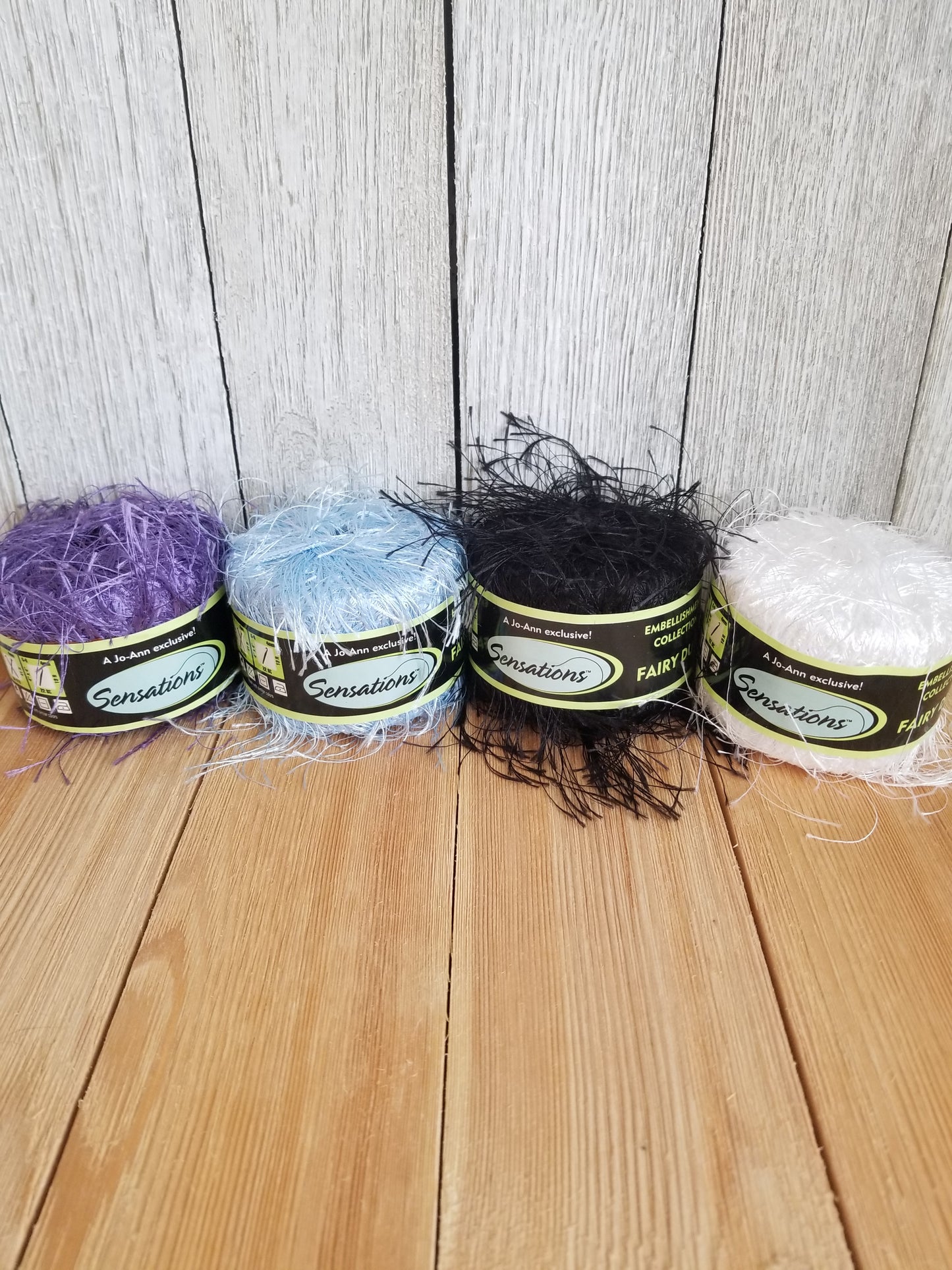 Joann exclusive Sensations Eyelash Yarn Fair Dust