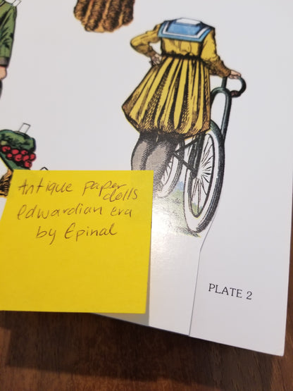 Uncut Paper Dolls in Full Color by Theodore Menten, Peggy Rosamond, Shelia Young, Kathy Allert, And the Wenham Museum Book New