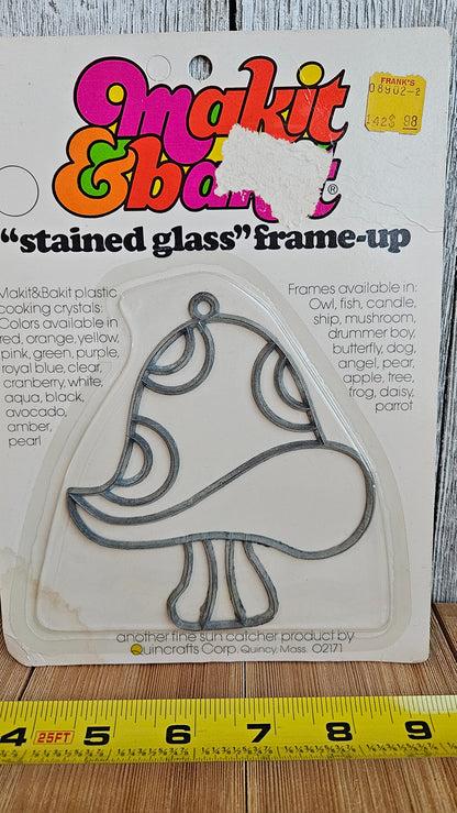 Vtg Makit & Bakit Suncatcher Frame OR Full Kits (U Choose Design)