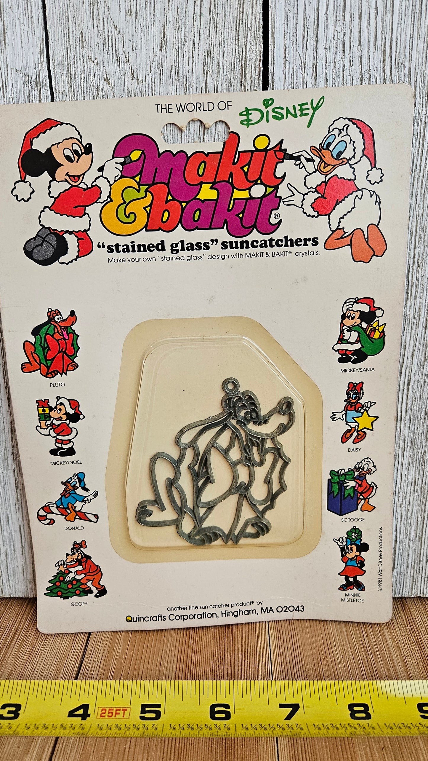 Vtg Makit & Bakit Suncatcher Frame OR Full Kits (U Choose Design)