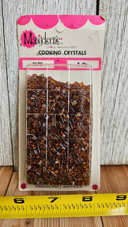 VTG Makit & Bakit Refill Plastic Melting Cooking Crystals Suncatchers (U PICK Color)