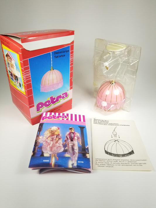 Petra Doll Lamp For Doll House Ceiling Lamp for Petra House Plasty Lundby Figure Toy Accessory 61528