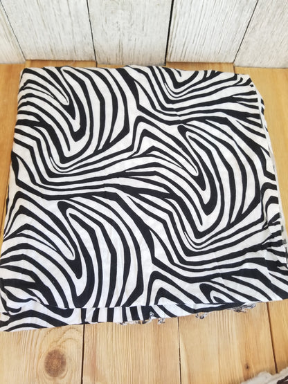 Animal Print 100% Cotton Fabric Cow, Brown Zebra, Zebra Bundle