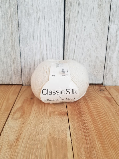 Classic Silk Classic Elite Yarns Cream 6916 3 skein bundle