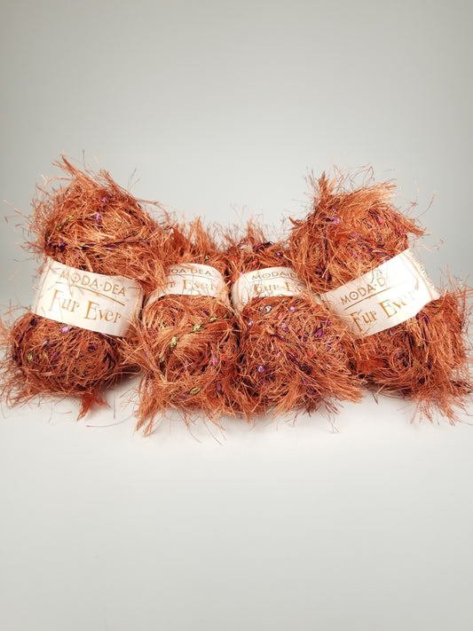 Moda Dea Fur Ever Cinnamon Twist (4 skein bundle)