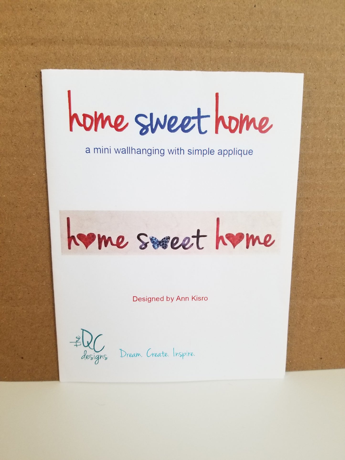 Home Sweet Home Sewing Applique Pattern Ann Kisro