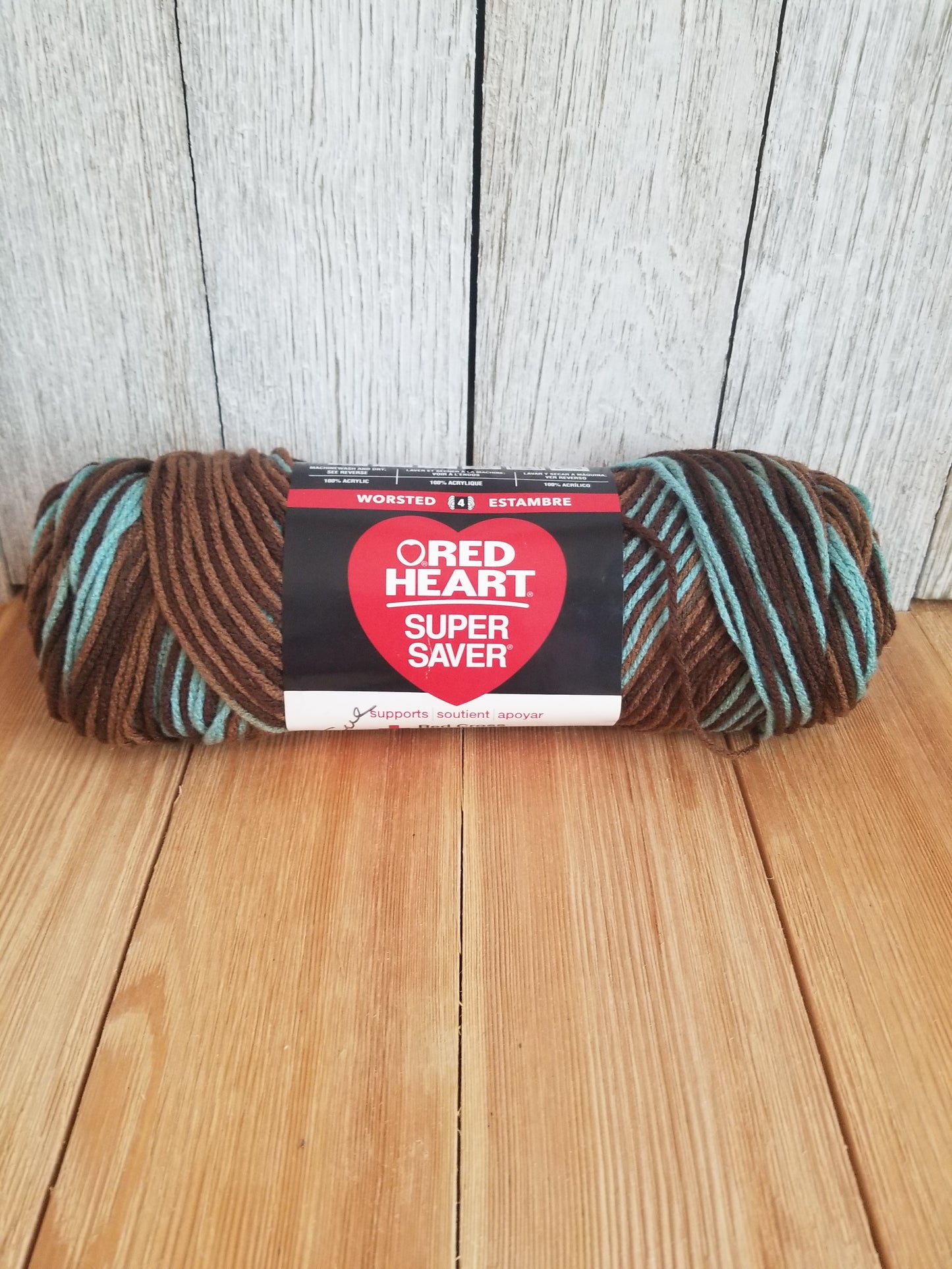 Red Heart Super Saver Yarn Solid/ Metallic/ Striped/ Ombre Full Skien or Partial Skein (U Pick Color)