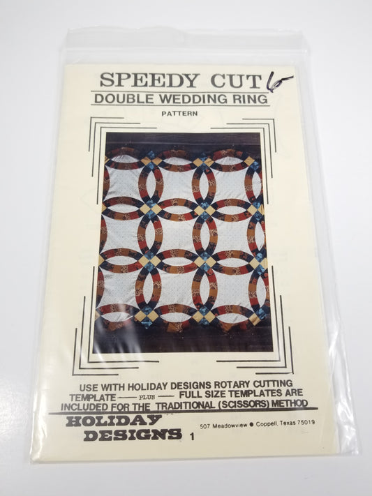 Speedy Cut Double Wedding Ring Sewing Pattern