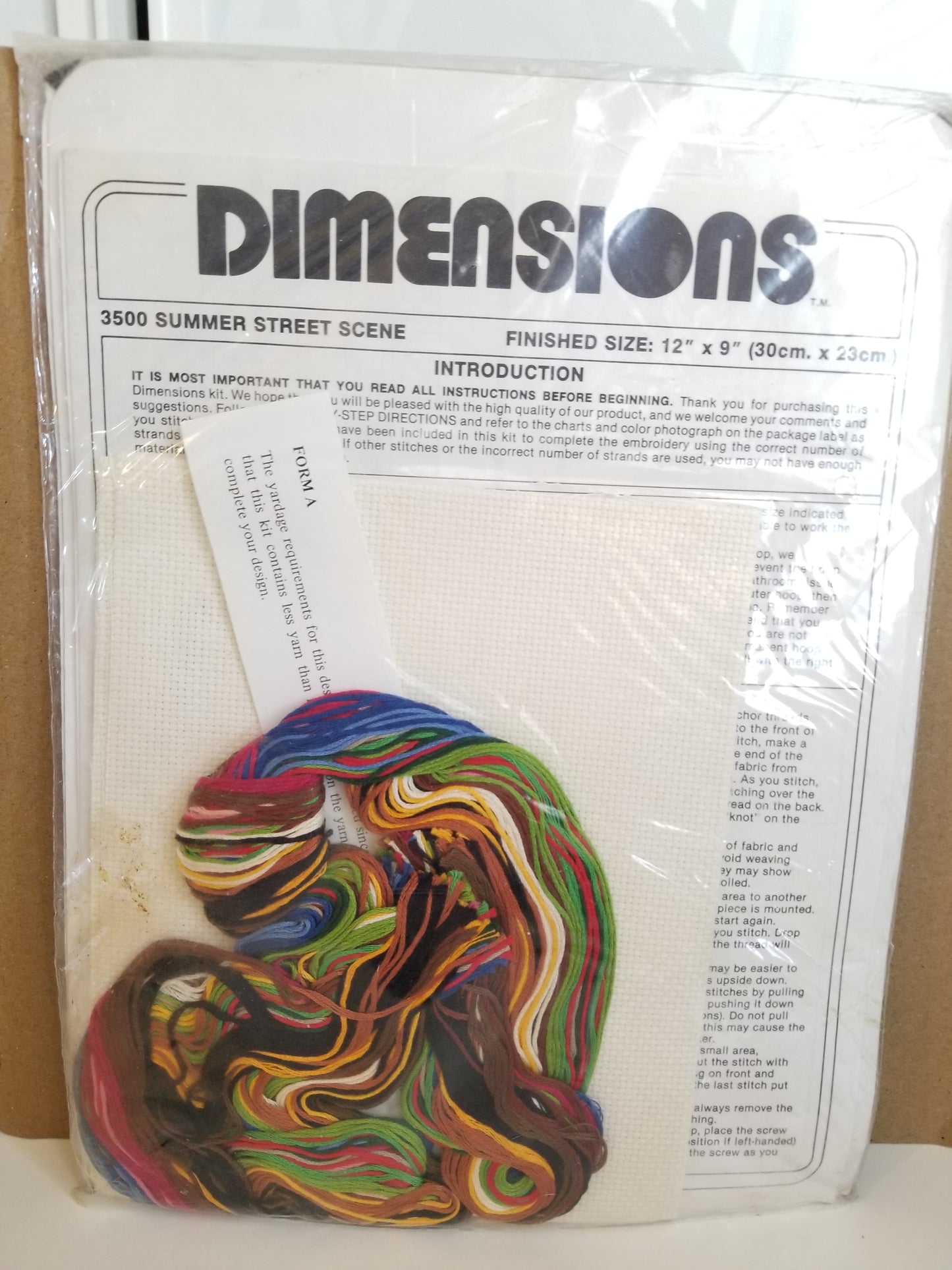 Dimensions 3500 Summer Street Scene Full Kit 1982