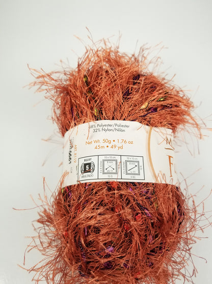 Moda Dea Fur Ever Cinnamon Twist Fun Fur Yarn