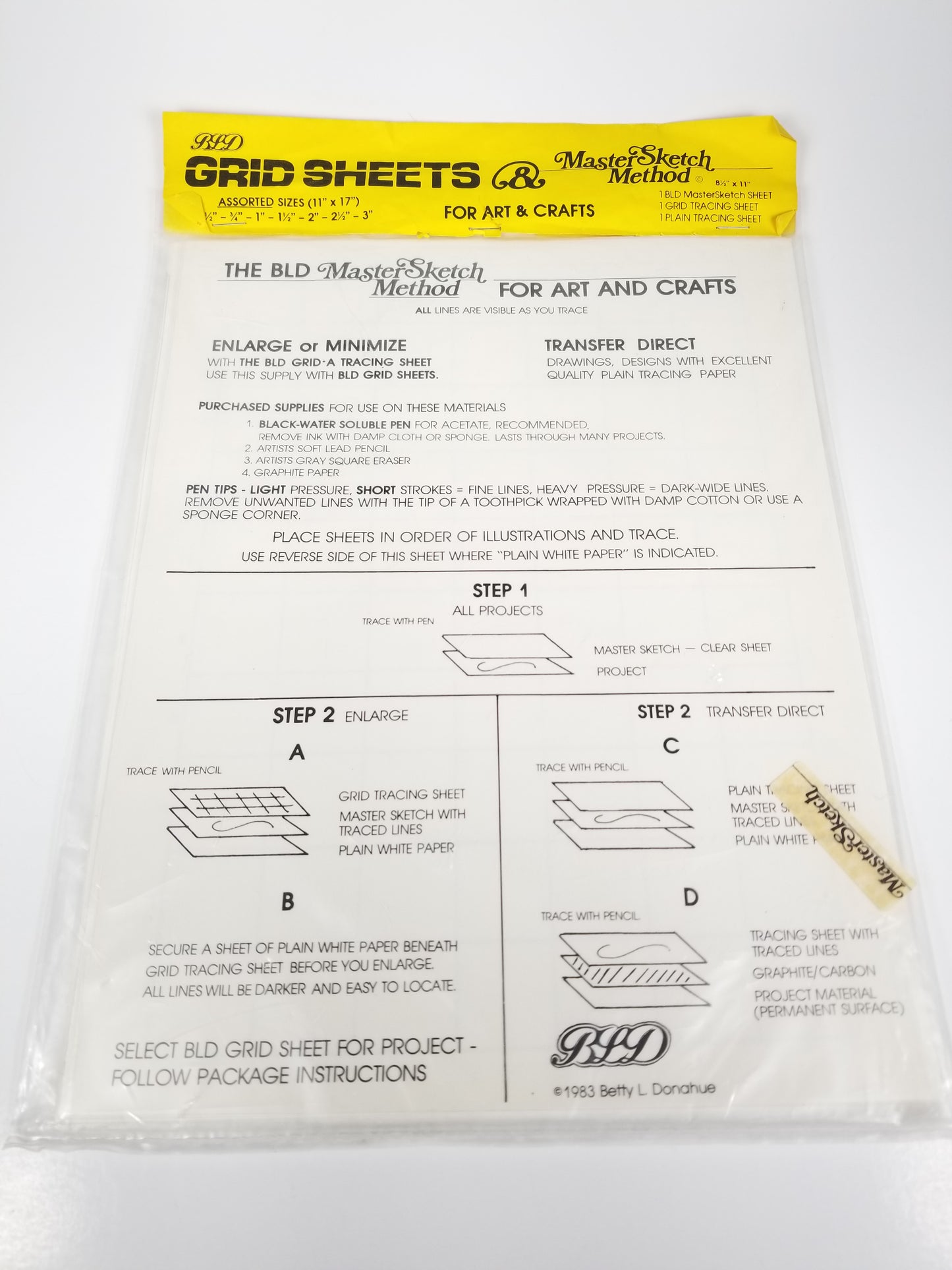 BLD Grid Sheets Master Sketch Method 1983