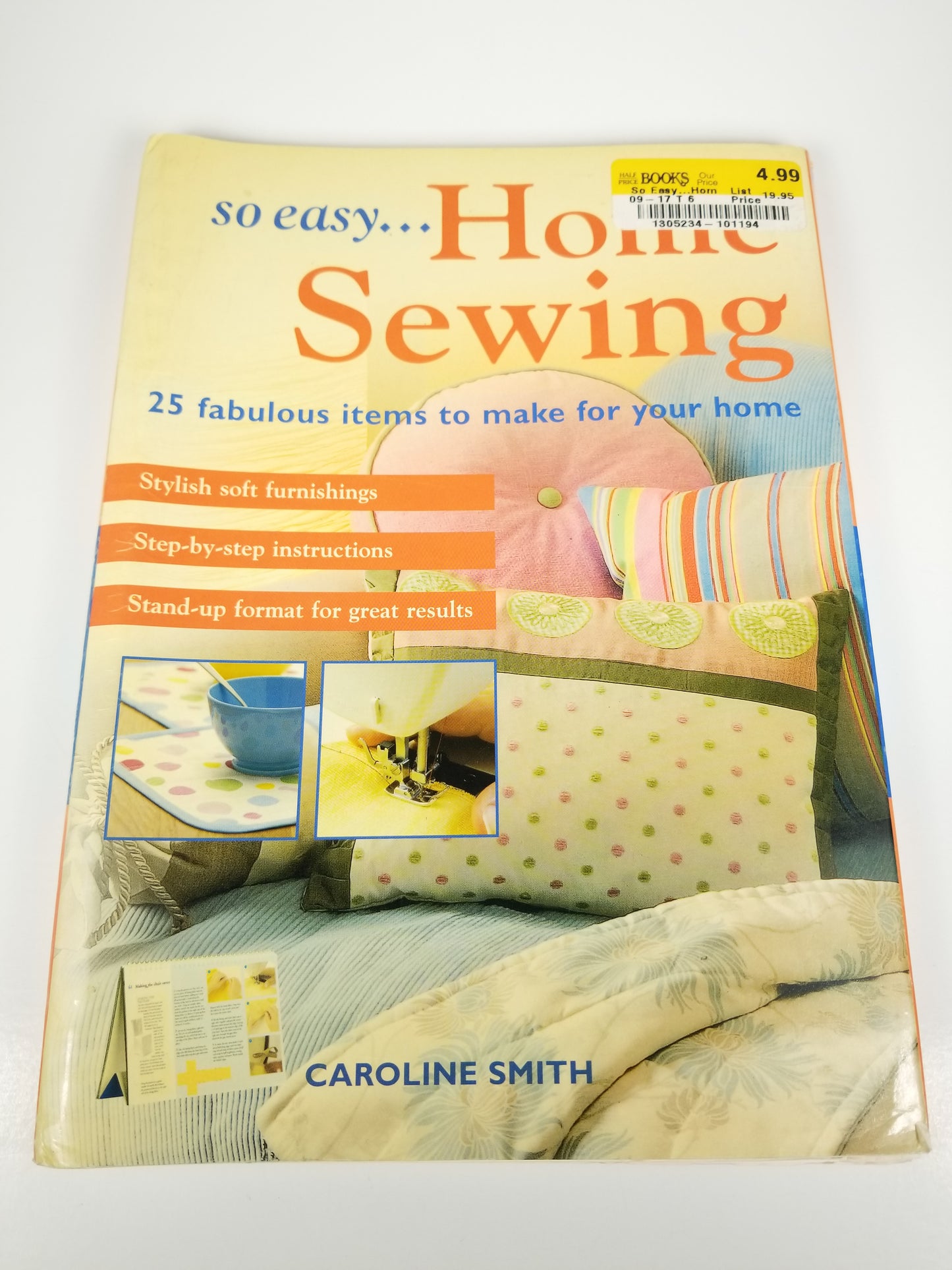 So Easy Home Sewing Book Caroline Smith