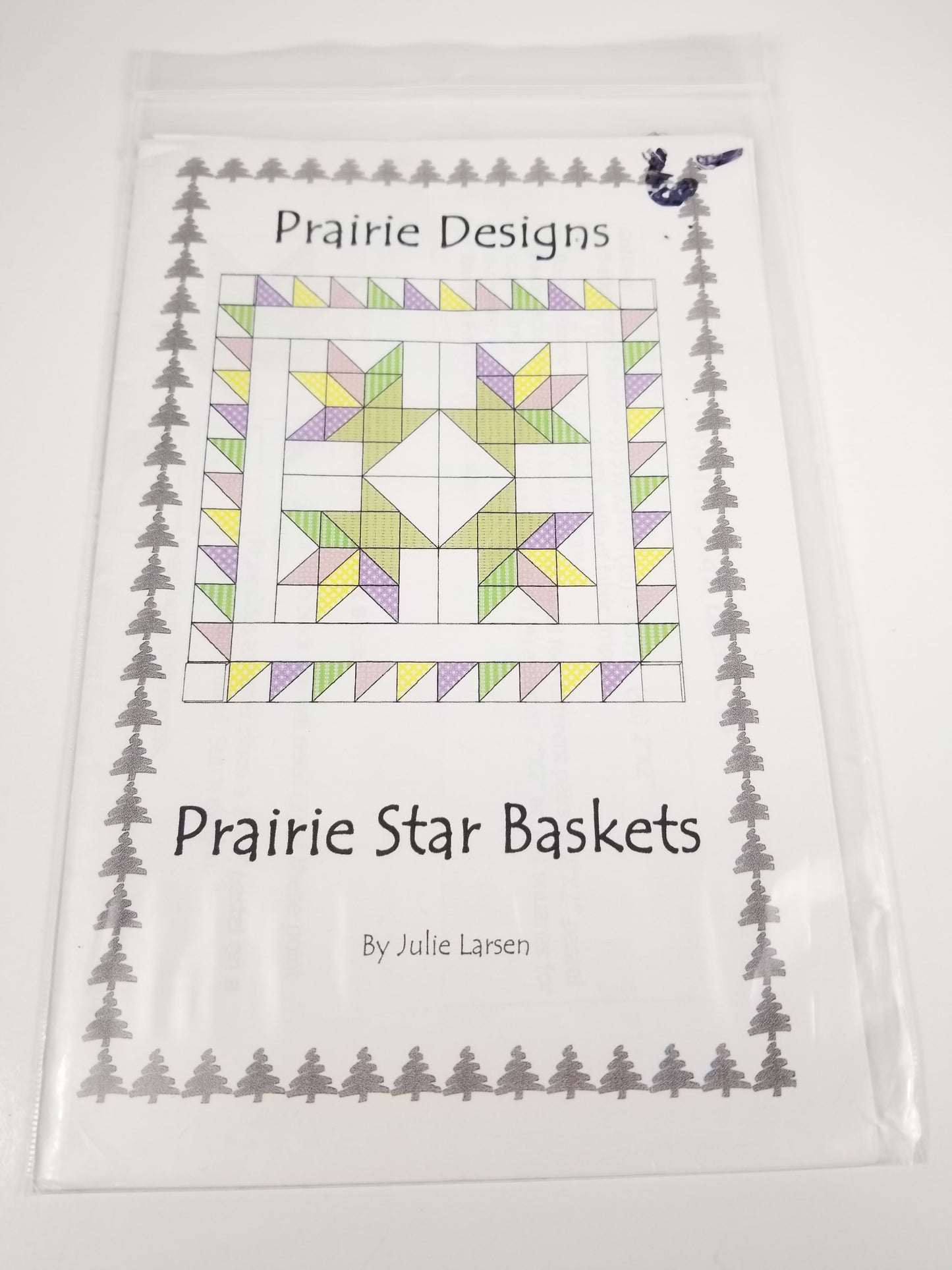 Prairie Designs Prairie Star Baskets Quilt Pattern