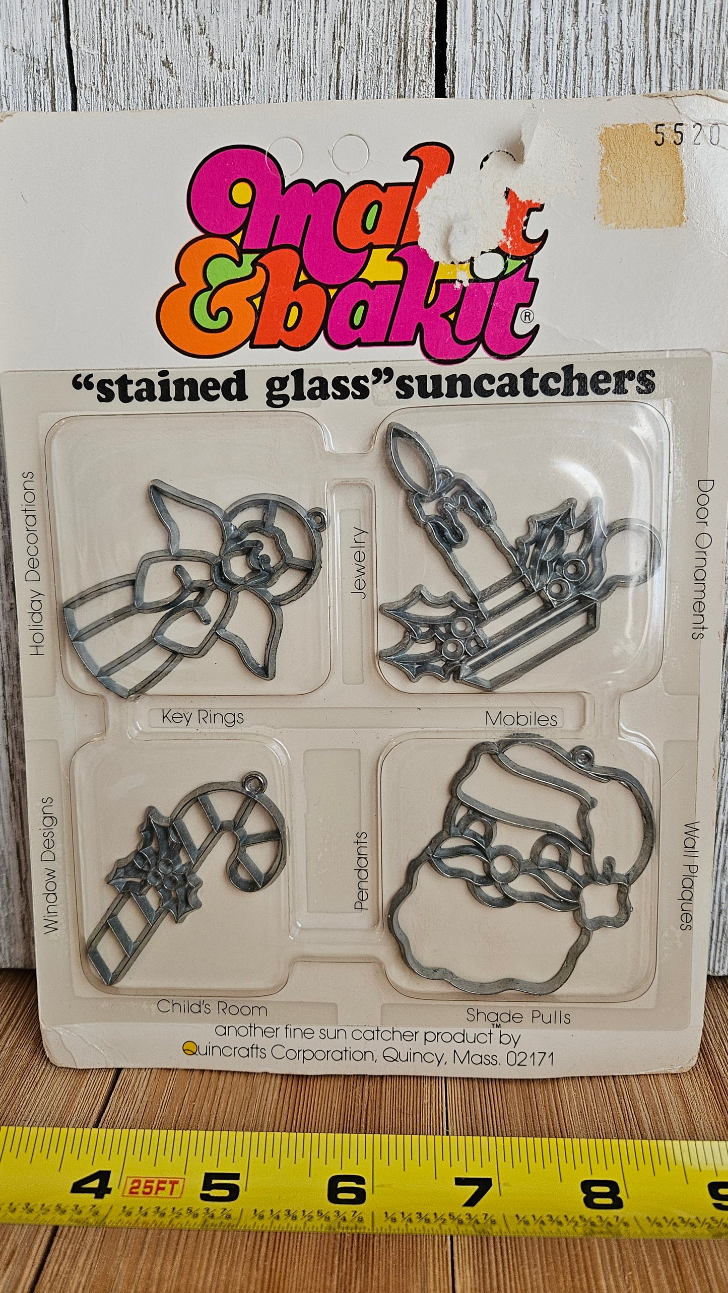 Vtg Makit & Bakit Suncatcher Frame OR Full Kits (U Choose Design)