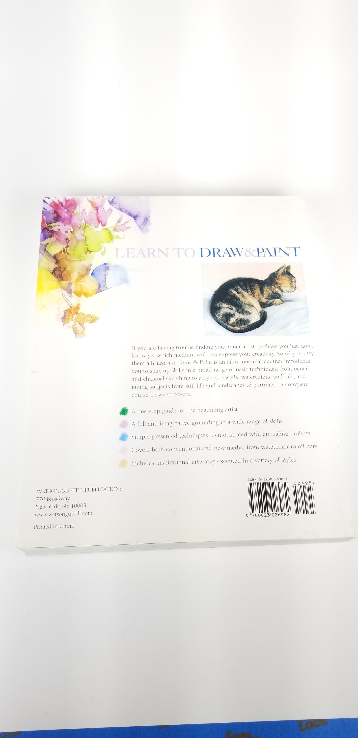 Learn to draw and paint Curtis Tappenden book