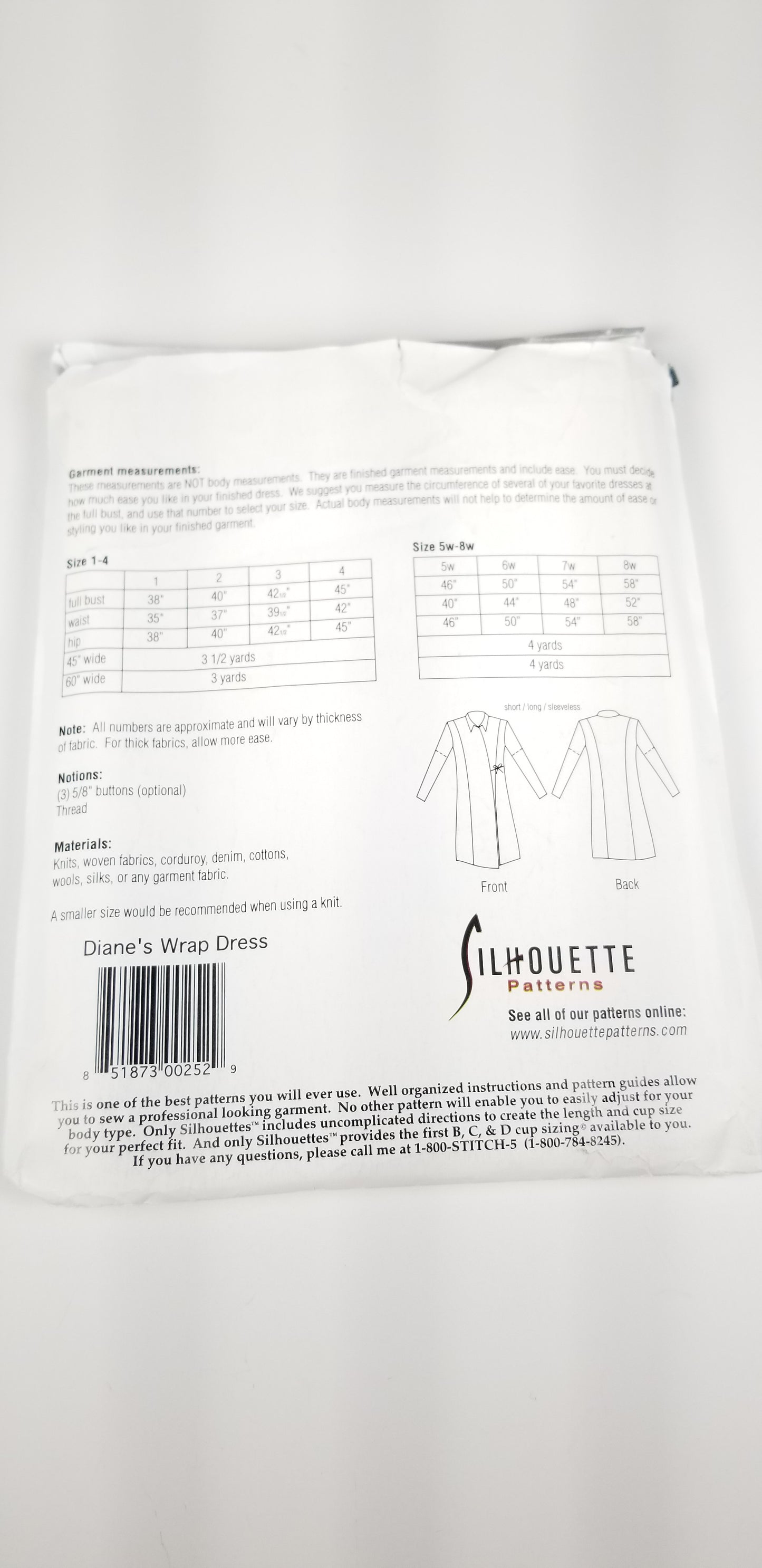 Silhouette #4019 Diane's wrap dress