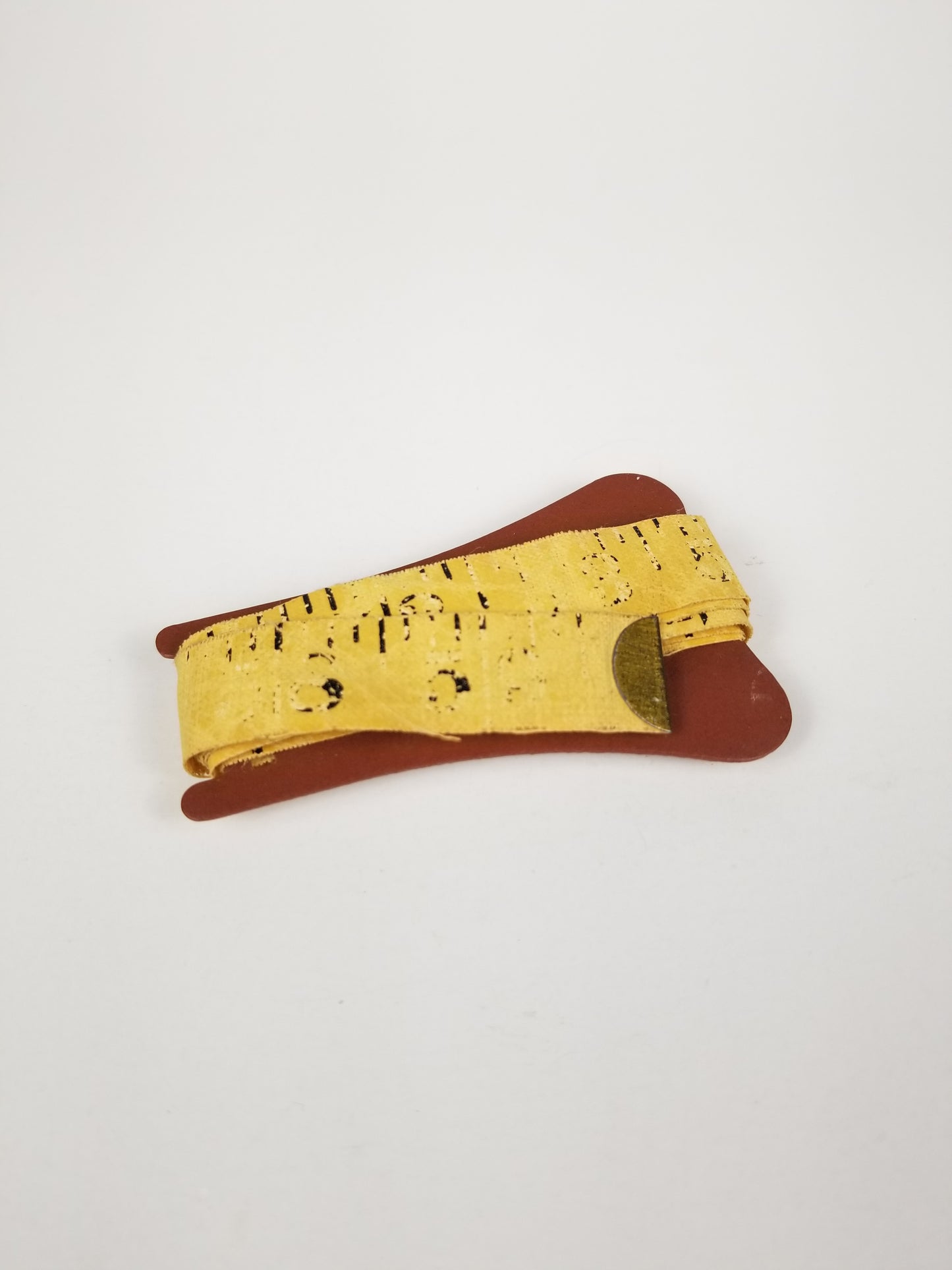 Collectible Advertising Measuring Sewist Tailor tape ruler body hat Ephemera Notions Sewing