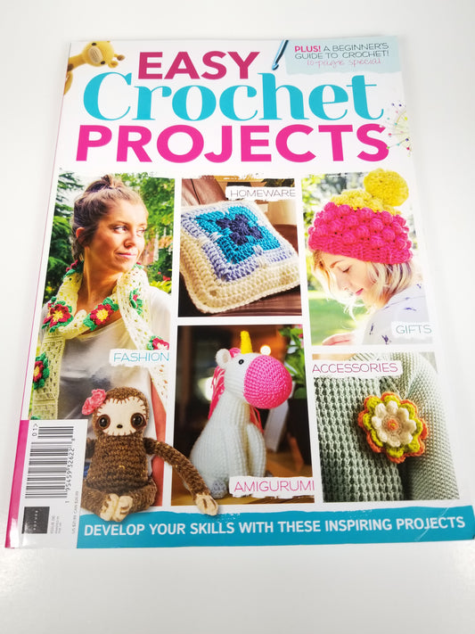 Easy Crochet Projects for Beginners Book