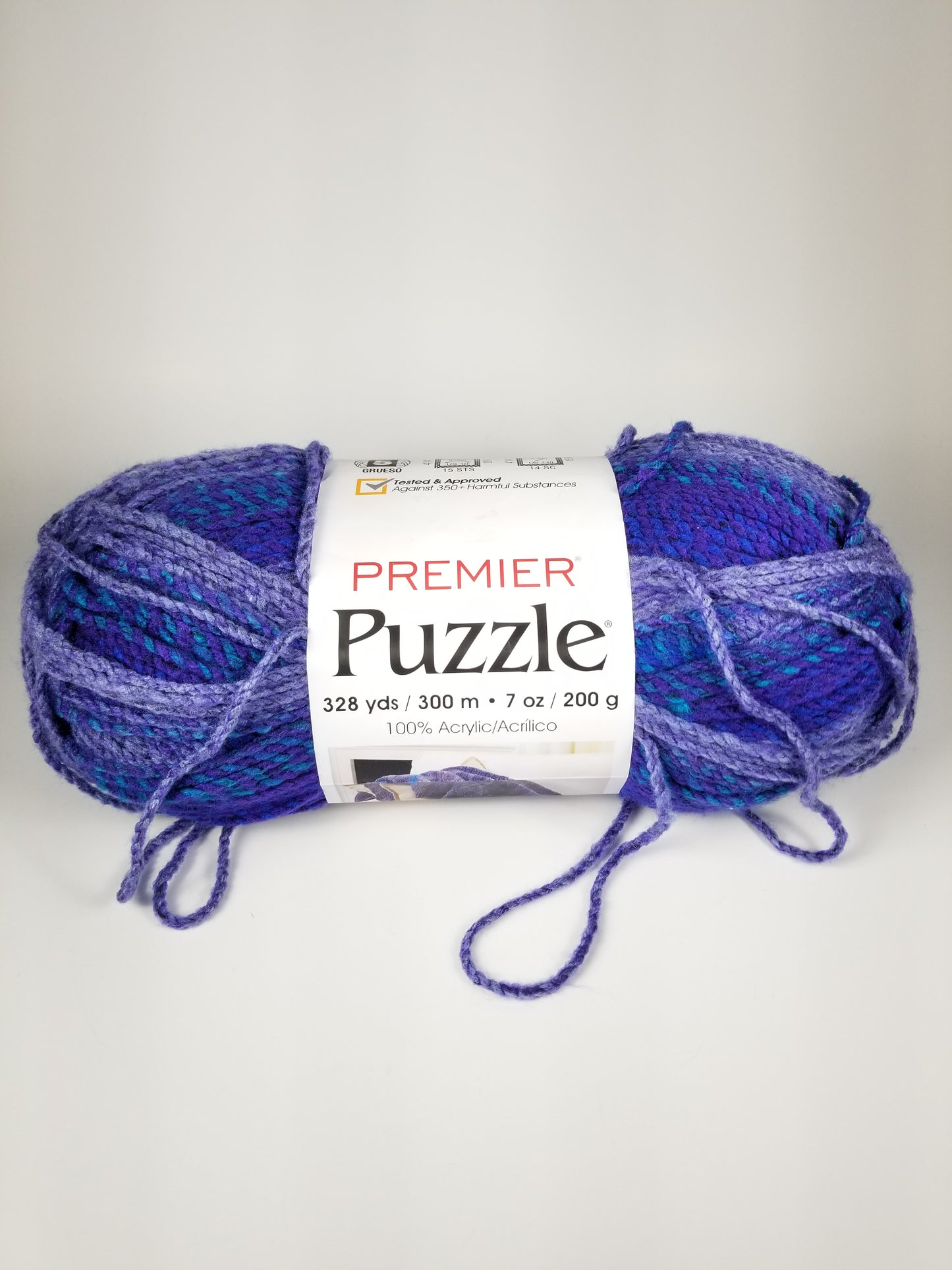 Premier Puzzle Yarn color: 1050-08 Hangman lot:953