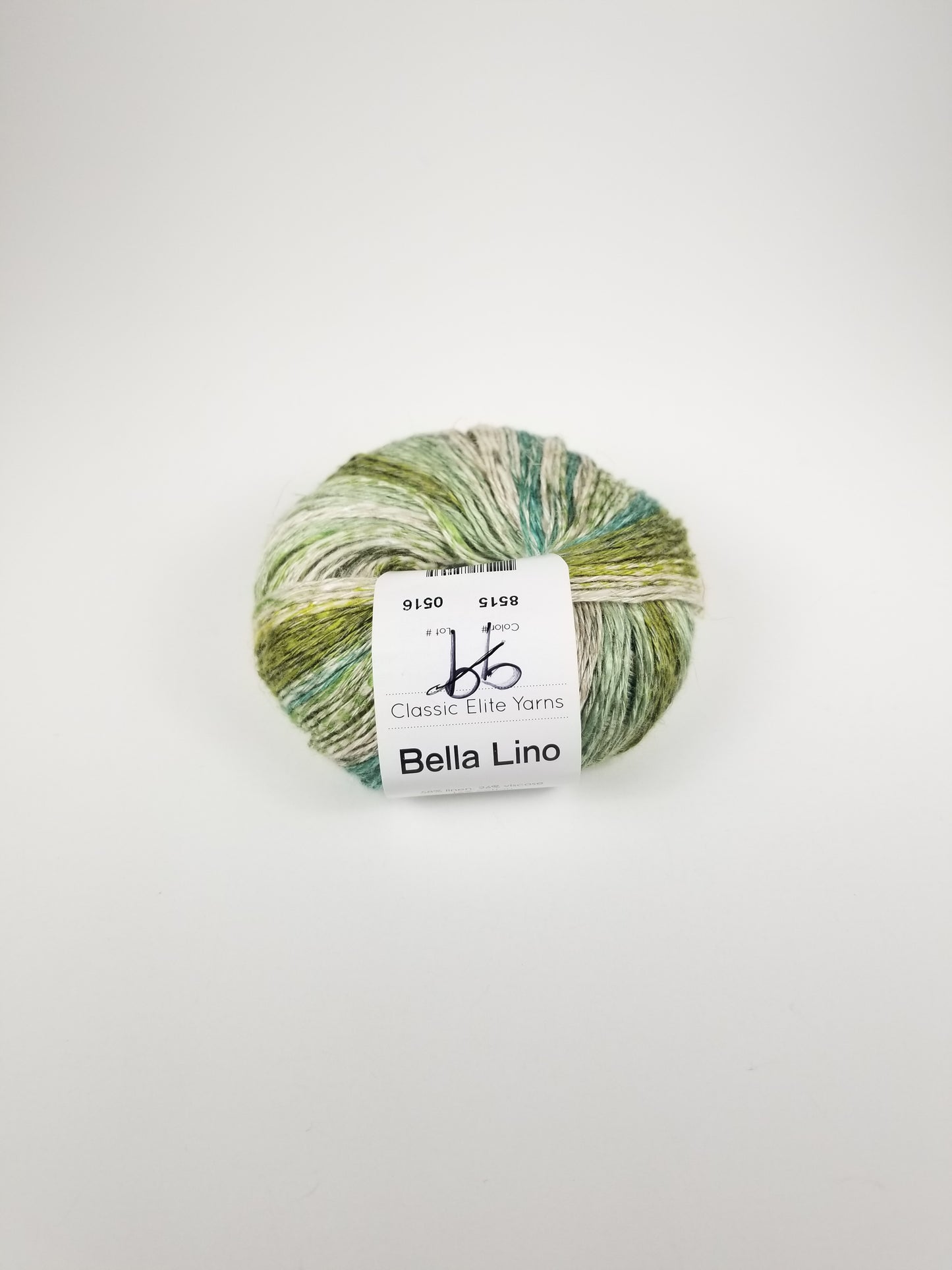 Bella Lino Classic Elite Yarns color 8515 lot 0516